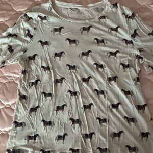 Tory Burch horse shirt
